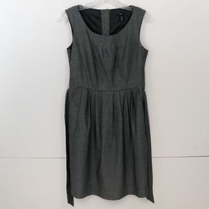 H&M Classic Pleated Belted Dress || 8 ||
